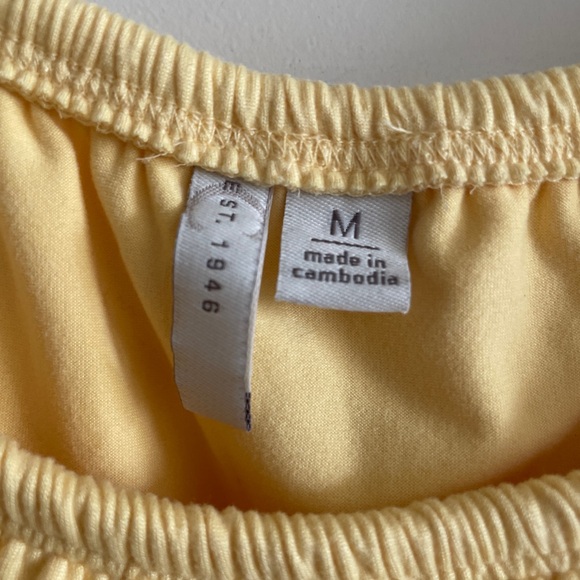 Ladies Yellow Bodysuit M/L - Picture 3 of 4